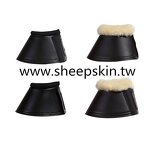 Horse Bell Boots with Sheepskin Supplier - for Hoof Protection