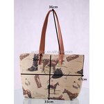 Riding Travel Bag Supplier - Outdoor Sports Waterproof Canvas with Horse Design