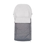 Winter Baby Sleeping Bag Manufacturer - High Quality Sheepskin Footmuff Blue