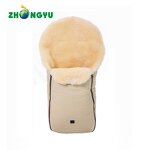 Sheepskin Baby Sleeping Bag Supplier - Custom Made for Stroller Use