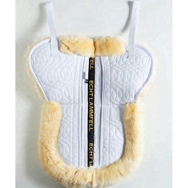 Sheepskin Half Saddle Pad Supplier - Custom Made Numnah with Pockets