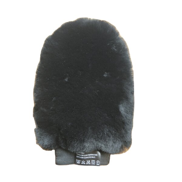 Sheepskin Horse Wash Mitt Factory - Double Sided Grooming Mitten
