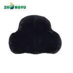 Horse Saddle Seat Cover Factory - Cheap Black Sheepskin Pad Riding