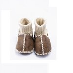 Lambskin Baby Shoes Supplier - Handmade Real Fur Infant Booties 0-1Years
