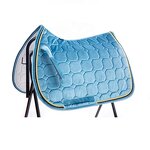Satin Cloth Saddle Pad Supplier - Beautiful Velvet Full Saddle Blanket