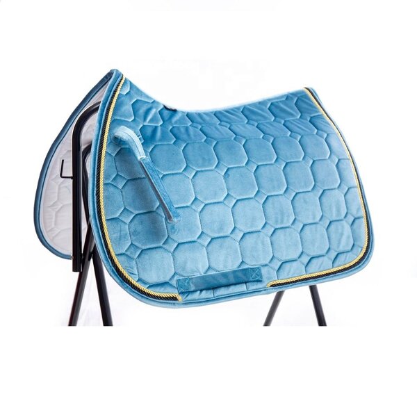 Satin Cloth Saddle Pad Supplier - Beautiful Velvet Full Saddle Blanket