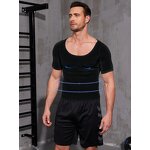 Men's Sports T-Shirt Manufacturer - OEM Custom Waist-Slimming Tummy-Control