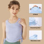 Yoga Fitness Vest Manufacturer - OEM/ODM Quick-Dry Breathable U-Neck