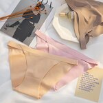 Thong Underwear Manufacturer - Factory Custom Ice Silk Seamless Mid-rise