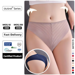 Thong Briefs Manufacturer - OEM Custom Logo Solid Knitted Mid-Rise