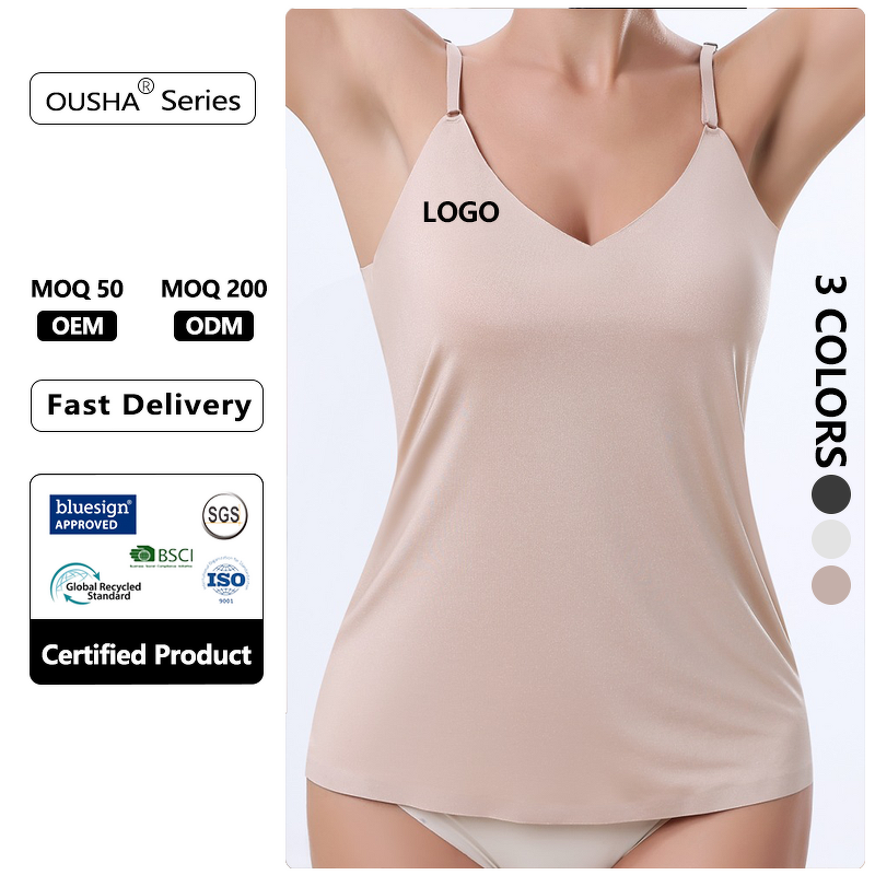 Strappy Top Manufacturer - OEM Custom with Cool Feeling Loose Fit