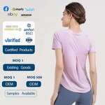 Yoga Suit Top Manufacturer - OEM/ODM Women's Summer Fashion Quick-Dry