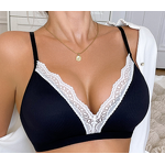 Ladies' Underwear Manufacturer - OEM Custom Lace Trim Lightweight Wireless