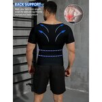 Men's Shaping Top Manufacturer - OEM/ODM New Style Short-Sleeve Waist-Training