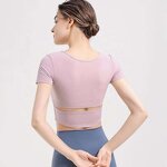 Yoga Top Manufacturer - OEM Custom Women's High Elastic Seamless