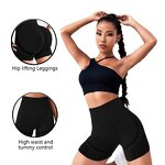 Sports Shorts Manufacturer - OEM Custom High Waist Elastic Quick-Drying