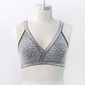 Push-Up Bra Manufacturer - OEM Custom Women's Lace Mesh Crisscross Back