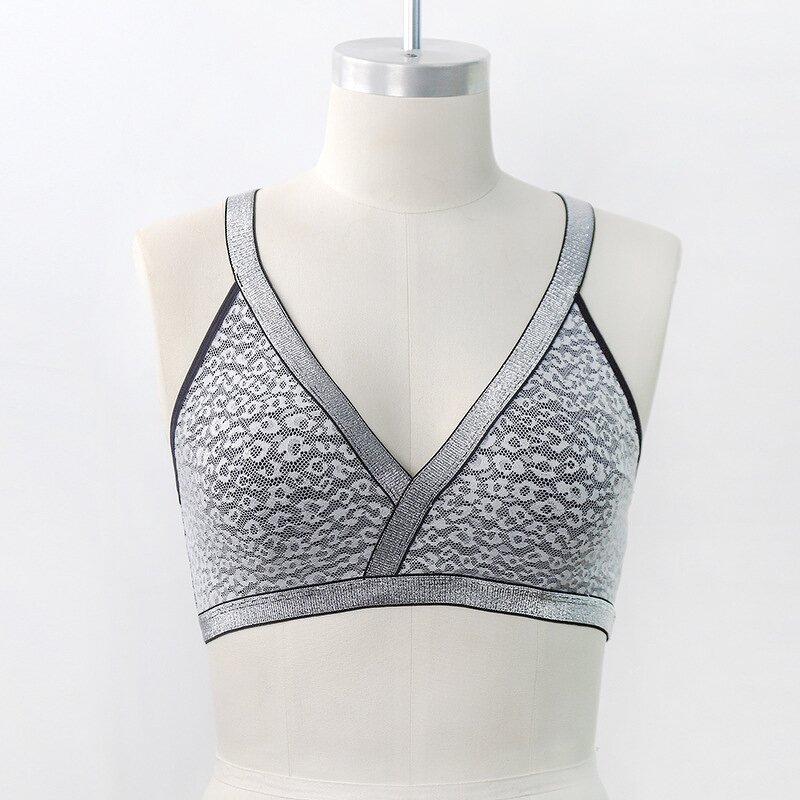 Push-Up Bra Manufacturer - OEM Custom Women's Lace Mesh Crisscross Back