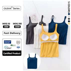 Vest Tops Manufacturer - Factory Wholesale Slim Fitting with Chest