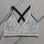 Push-Up Bra Manufacturer - OEM Custom Women's Lace Mesh Crisscross Back