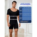 Men's Sports Bodysuit Manufacturer - OEM/ODM Popular Shaping Abdomen-Control