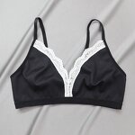 Ladies' Underwear Manufacturer - OEM Custom Lace Trim Lightweight Wireless