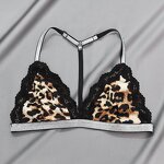 Women's Underwear Manufacturer - OEM Custom European Leopard Print Halter