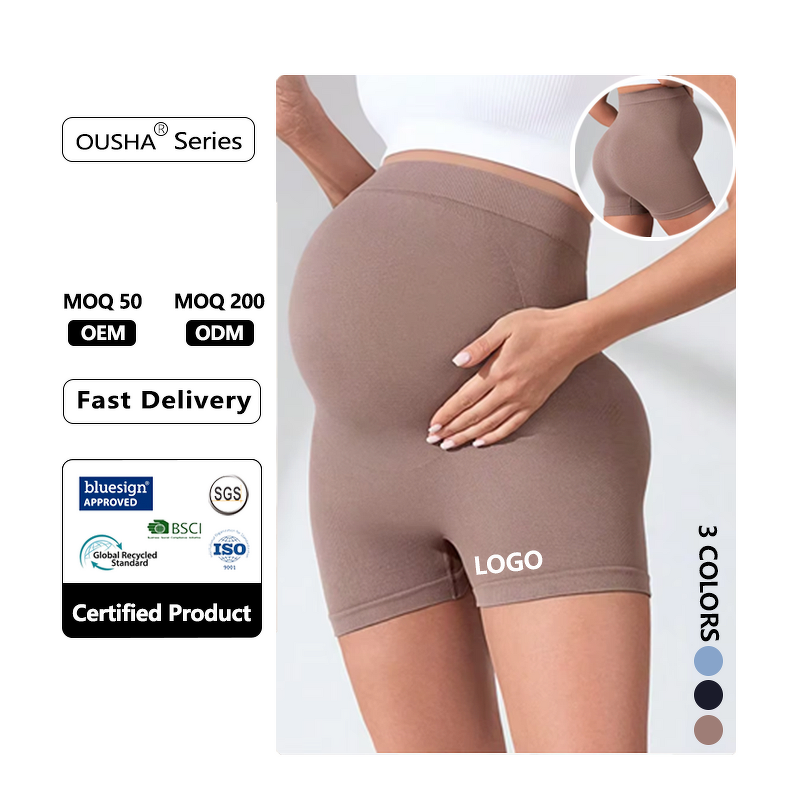 Maternity Shorts Manufacturer - Factory Wholesale High Waist Slimming