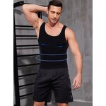 Compression Sports Vest Manufacturer - OEM Custom Men's Knitted Shaping