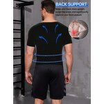 Men's Sports T-Shirt Manufacturer - OEM Custom Waist-Slimming Tummy-Control