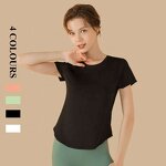 Sports T-Shirt Manufacturer - OEM Custom Women's Breathable Mesh Stitching