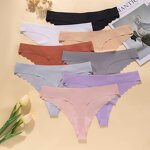 Thong Briefs Manufacturer - Factory Wholesale One-piece Seamless Hollowed