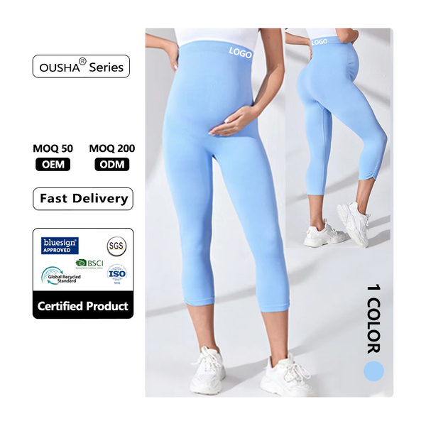 Pregnant Pants Manufacturer - OEM/ODM Hot-selling High Waist Belly Support