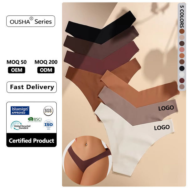 Thong Briefs Manufacturer - Factory Wholesale Seamless Sexy Ice Silk