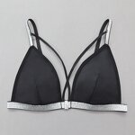 Backless Bra Manufacturer - OEM Custom Women's Triangle-Cup with Straps