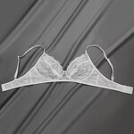 Push-Up Bra Manufacturer - OEM Custom Women's Lace Mesh Wireless Anti-Sagging