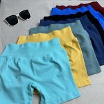 Sports Yoga Shorts Manufacturer - Factory Custom Seamless Hip-lifting