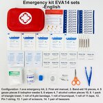 First Aid Kit Factory - Car Camping Hiking Emergency Supplies Lovely Bag
