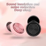 Sleep Earplugs Manufacturer - Silicone Black Soundproof Noise Reduction Set