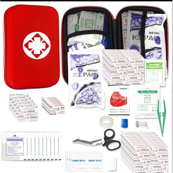 Emergency EVA Travel First Aid Kit Factory - Home Car Camping Hiking Essentials Survival