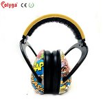 Kids' Passive Earmuffs Manufacturer - Colorful Pattern Hearing Protection Device