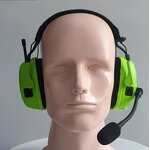 Walkie Talkie Earmuffs Factory - Factory Customized Input Foldable Mining Safety