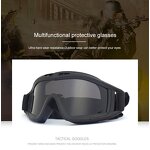 Outdoor Motorcycle Riding Glasses Supplier - Wholesale Sport Glasses Shooting Windproof Tactical