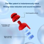 Silicone Earplugs Factory - Reusable Noise Cancelling Soundproof Filter
