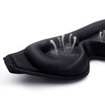 3D Sleeping Eye Mask Supplier - 100% Light Blockade Cool Sports Fabric for Travel