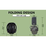 Electronic Active Ear Muff Manufacturer - Noise Cancelling with BT 5.0 Built-in Microphones