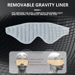 BT Wireless Music Eyemask Supplier - 2023 New Sleep Travel Custom 3D Sleeping Eyemask