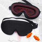 3D Contoured Cup Sleeping Mask Factory - Blindfold for Comfortable Sleep Eye Health