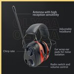 Hearing Protection Headphones Factory - Uses 2xAA Batteries AM FM Radio Noise Reduction