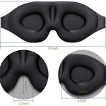 3D Contoured Blackout Sleep Mask Factory - for Men Women Eye Health Supply Lash Extensions